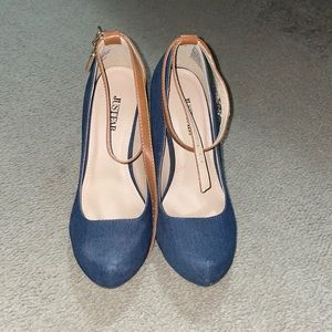 Just fab heels size 7 NEW